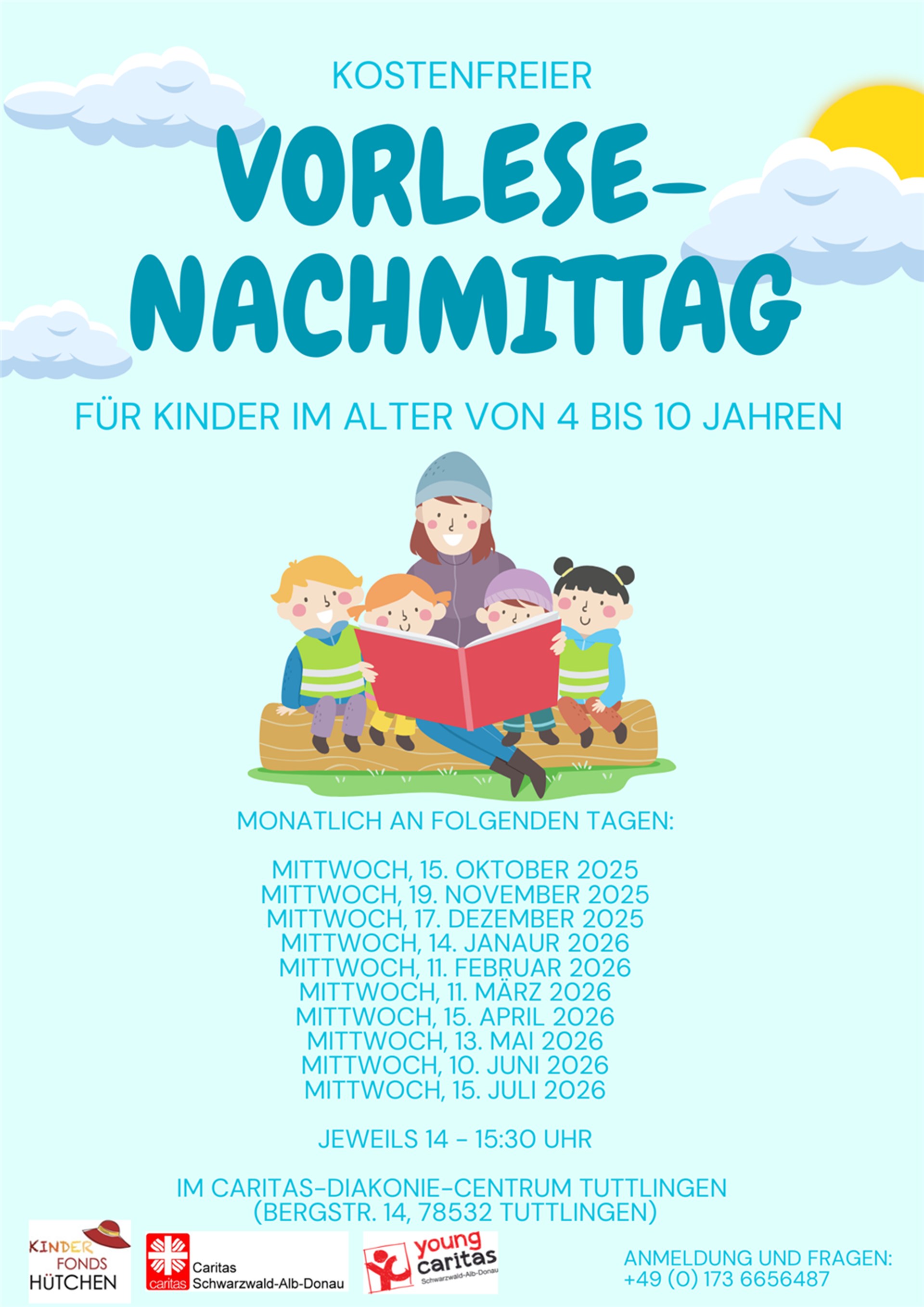 Flyer Vorlesenachmittag